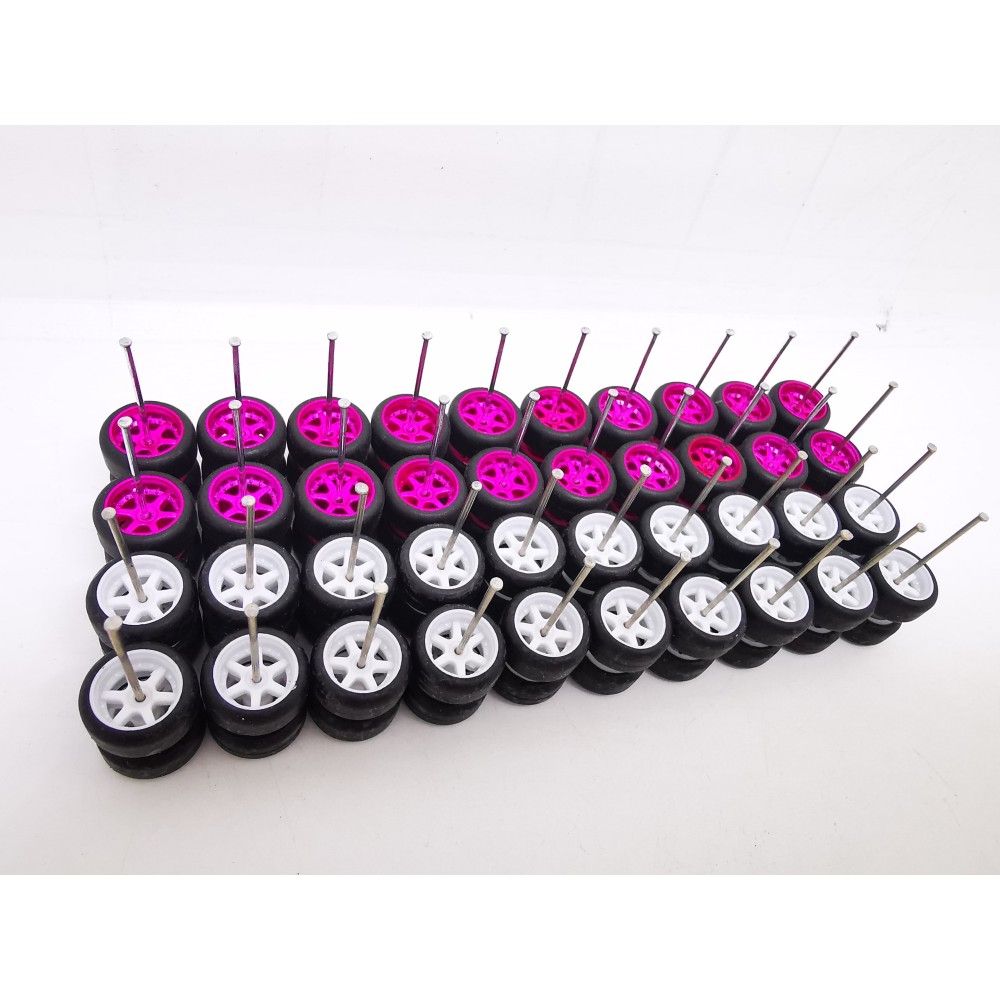 20 set ECO Samed Wheels 6 spoke ECO color MIX, clearance #204