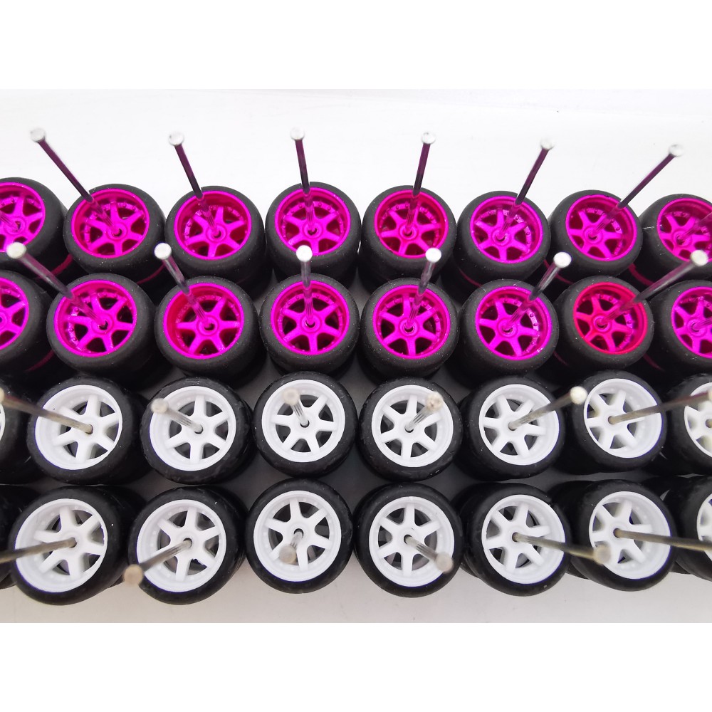 20 Set ECO Samed Wheels  6 Spoke Color/Rim MIX, Clearance