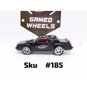 10 SET Samed Wheels  American 10/12mm Chrome Rim Black Tire With Lettering  185