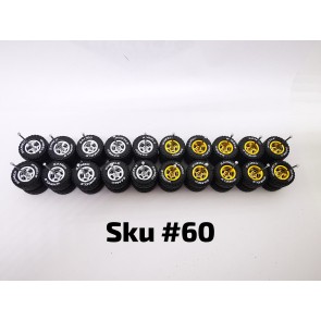 10 Set Jaguar Off Road Tire 5 Bolt Mix Rim White Lettering 60