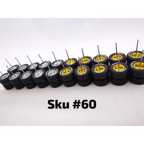 10 Set Jaguar Off Road Tire 5 Bolt Mix Rim White Lettering 60