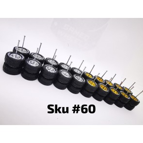 10 Set Jaguar Off Road Tire 5 Bolt Mix Rim White Lettering 60