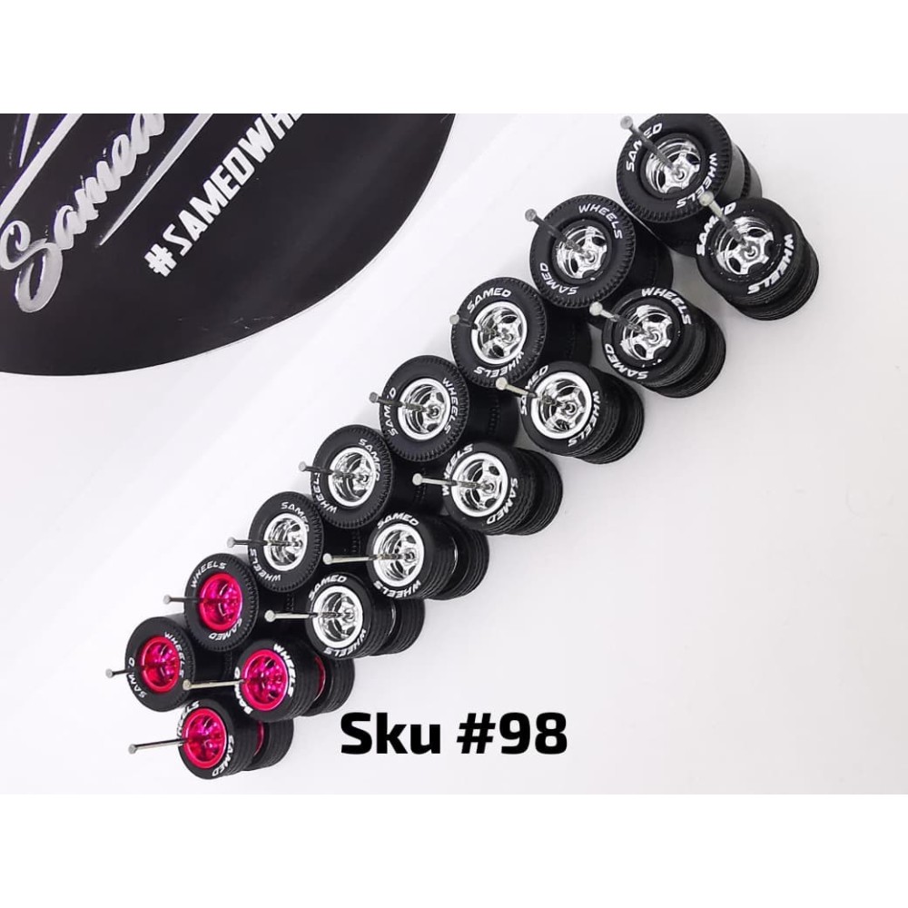 8 Set Dragster 5 Bolt Mix Rim 10mm 98